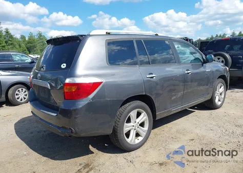2010 Toyota Highlander Limited from USA, damaged, VIN 5TDDK3EH8AS017736